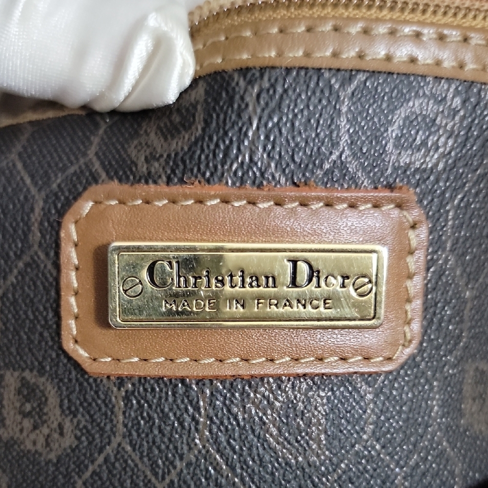 Dior Elegant Black‎ and Brown Duffel Bag - Picture 8 of 9